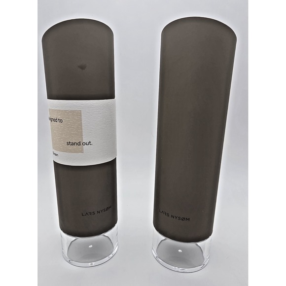LARS NYSØM Austrian Design Electric Salt and Pepper Grinder Set Taupe Brown USB - Picture 5 of 13